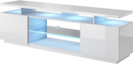 TV-laud Cama Meble Eva, valge v., 180 cm x 40 cm x 52 cm