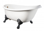 Vann, teisaldatav Paa Silkstone Victoria Silk, 170 cm x 83 cm x 73 cm, ovaalne