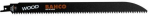 Edasi-tagasi liikuv saetera Bahco Reciprocating Sawblades HCS, teras, 228 mm, 2 tk