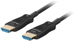 Kaabel Lanberg HDMI - HDMI 2.1 8K@60Hz CA-HDMI-30FB-0400-BK HDMI, HDMI, 40 m, must v.