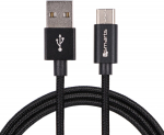 Kaabel 4smarts RapidCord, USB/USB-C, 200 cm, must v.