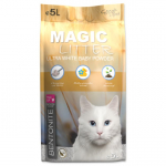 Kassiliiv Magic Litter Bentonite Ultra White Baby Powder, orgaaniline (t&otilde;mbub kokku), 5 l