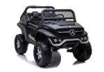 Laste elektriauto Lean Toys Mercedes Unimog, must v.