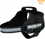 Koerte traksid Trixie Julius-K9, must v., 580 - 760 mm x 40 mm, M/L