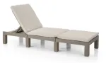 &Otilde;ue lamamistool Allibert Daytona Deluxe 17211632, beež v., 195 cm x 65 cm x 25.5 cm