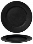 Taldrik prae Leela Baralee Fine Plus Satin, &Oslash; 27 cm, must