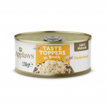 M&auml;rg koeratoit Applaws Taste Toppers Chicken Breast In Broth, kanaliha, 0.156 kg
