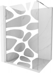 Du&scaron;isein Mexen Kioto Walk-In, 110 cm x 200 cm, valge/kroom