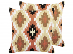 Dekoratiivne padi Beliani Serampore, mitmev&auml;rviline, 50 cm x 50 cm, 2 tk