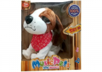 M&auml;nguloom koer Music Pets, 24 cm, pruun/valge