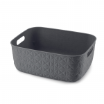 Hoiukorv, esemete hoidmiseks Curver Softex, 12.5 l, tumehall v., 37.9 x 14.3 x 29.2 cm