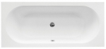 Vann, sisseehitatav Besco Vitae Slim, 180 cm x 80 cm x 41 cm, ristk&uuml;lik, valge