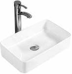 Vannitoa kraanikauss Mexen Nadia, keraamiline, 36 cm x 23 cm x 12 cm, valge v.