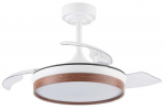 Laeventilaator koos lambiga CristalRecord Panam Mini, 46 W, 1 tk