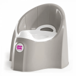 Laste WC pott OkBaby Pasha, hall v., 36.5 cm x 33.5 cm x 31 cm