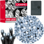 J&otilde;ulutuled Springos CL0534, 21.5 m, valge, 300 LED