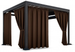 Paviljoni kardin ZMOT-09, 155 x 230 cm, tumepruun v.
