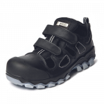 Kaitsejalatsid meeste Panda Safety No Two MF S1P SRC, ilma s&auml;&auml;reosata, ilma soojenduseta, must v., 48 suurus