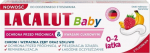 Hambapasta Lacalut Baby, banaani maitse/vaarika maitse, 55 ml