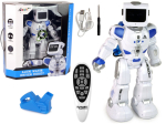Raadio teel juhitav robot Lean Toys Alien Water, 12 cm, valge v.
