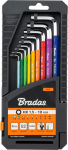 Kuuskantv&otilde;tmete komplekt Bradas DIY-HKB62-LO/BOX, kuusnurkne, 9 tk