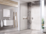 Du&scaron;isein Ravak Walk-In Wall Set 100, 100 cm x 200 cm, l&auml;bipaistev v./kroom v./karastatud