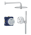 Peidetud termostaadiga du&scaron;ikomplekt Grohe Grohtherm SmartControl, kroom v.