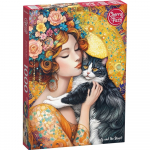 Pusle CherryPazzi Beauty And The Beast, 70 cm x 50 cm, 1000 tk, mitmev&auml;rviline
