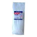Kinnitusrihm Specialist+, nailon, valge, 200 mm x 3.6 mm