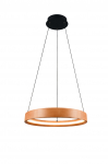 Valgusti rippuv Trio Lynwood 355030130, LED, 1 x 28 W, pruun v., 50 cm