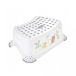 Laste WC aste Keeeper Tomek Lion King, pol&uuml;prop&uuml;leen (pp)/termoplastkumm (tpe), valge v., 14 cm x 40.5 cm x 28.5 cm