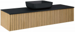 Valamualune vannitoa kapp Elita Asami Slim, tamm v., 45 cm x 160 cm x 31.8 cm