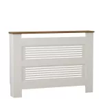 Kapp Kalune Design Termora Radiator, valge v./p&auml;hklipuu v., 122 cm x 19 cm x 82 cm