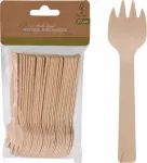 &Uuml;hekordne kahvel Mondex Natural, 10 cm, 30 tk