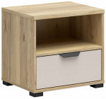 &Ouml;&ouml;kapp Chuck, ka&scaron;miir v./mauvella oak v., 47.5 cm x 50 cm x 40 cm