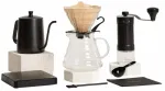 V60 veekeetja kohvi jaoks Homla Kavera 244060, 0.55 l, l&auml;bipaistev v./must v.