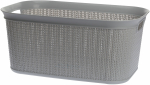 Korv, esemete hoidmiseks Alsea 22764 GY, 27 l, helehall v., 50.5 x 33.5 x 23.5 cm