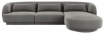Nurgadiivan Cosmopolitan Design Tulum Velvet Bluvel 13, helehall v., parem, 156 x 255 cm x 70 cm