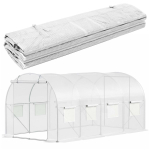 Kahjustatud pakendiga toode. Kasvuhoone kate Springos GT0009F, 4 m x 2.5 m x 2 m