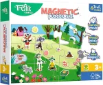 Magnetiline pusle Trefl Trefliks Day, mitmev&auml;rviline, 12 tk