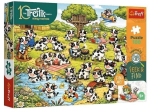 Pusle Trefl World of Cows, 41 cm x 27 cm, 100 tk