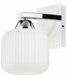 Valgusti seinale Candellux Lighting Cromado 21-49544, E27, 1 x 60 W, valge v. / h&otilde;be v.