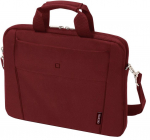 S&uuml;learvutikott Dicota Slim Case, punane v., 14.1"