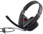 Juhtmega m&auml;nguri peakomplekt Modecom MC-823 Ranger, must v.