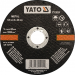 Nurklihvija l&otilde;ikeketas Yato, 125 mm x 2.5 mm x 22.23 mm