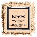 Kompaktne pulber NYX Professional Makeup Can't Stop Won't Stop 01, 01 fair, 6 g