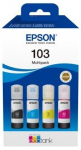 Tint Epson C13T00S64A, kollane v./must v./fuksia (magenta) v., 65 ml
