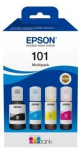 Tint Epson 101 C13T03V64A, kollane v./must v./fuksia (magenta) v., 337 ml