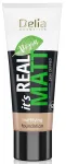 Vedel jumestuskreem Delia Cosmetics It's Real Matt, 104 sand, 30 ml