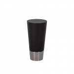 Kardinapuu ots Domoletti IMPERIA, &Oslash; 19 mm, must v./kroom v., 2 tk